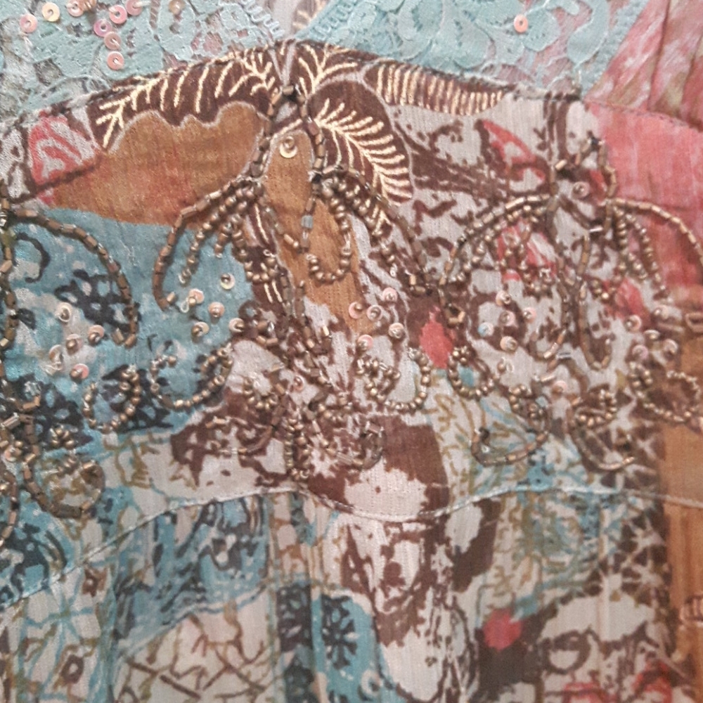 🛍️ patterned blouse - Picture 3 of 4